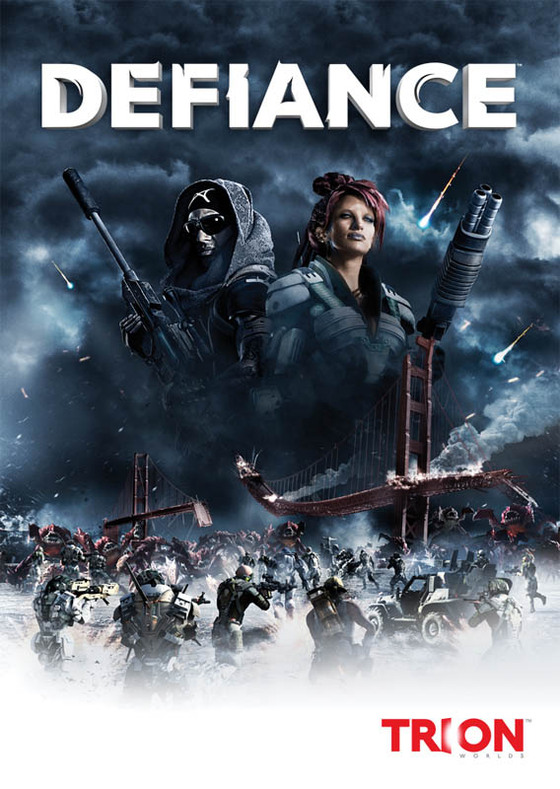 Portada del videojuego de Defiance