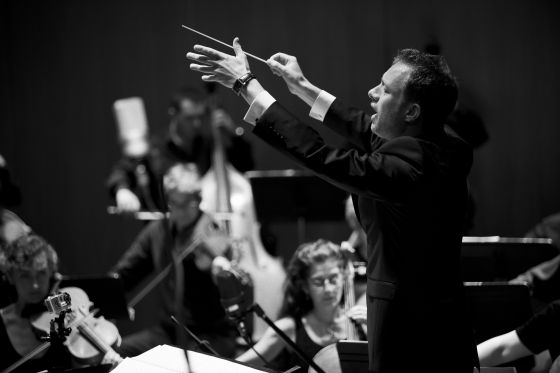 Federico Jusid, en el Festival de Música de Cine de Córdoba. / JULIO RODRÍGUEZ