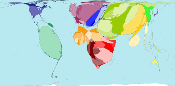 El mundo según el destino de los refugiados