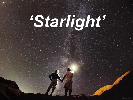 La Vía Láctea desde el desierto del Sinaí, Egipto.  Stefan Seip