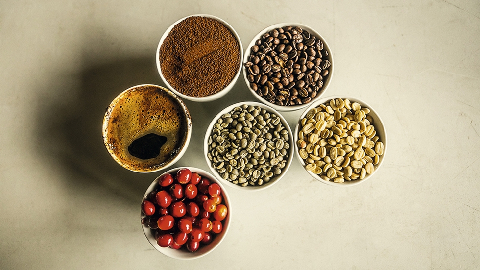 Tipos de café.