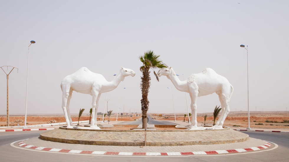 Entrada a Tan-Tan, una de las puertas del desierto.