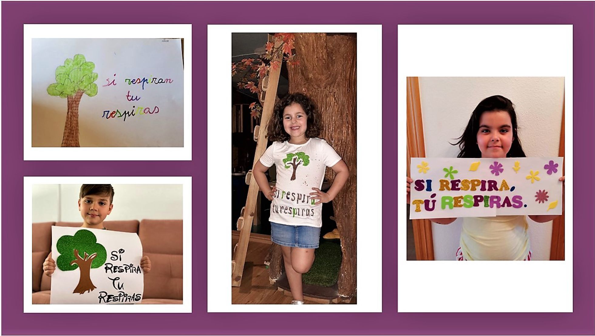 Carteles de la campaña publicitaria 