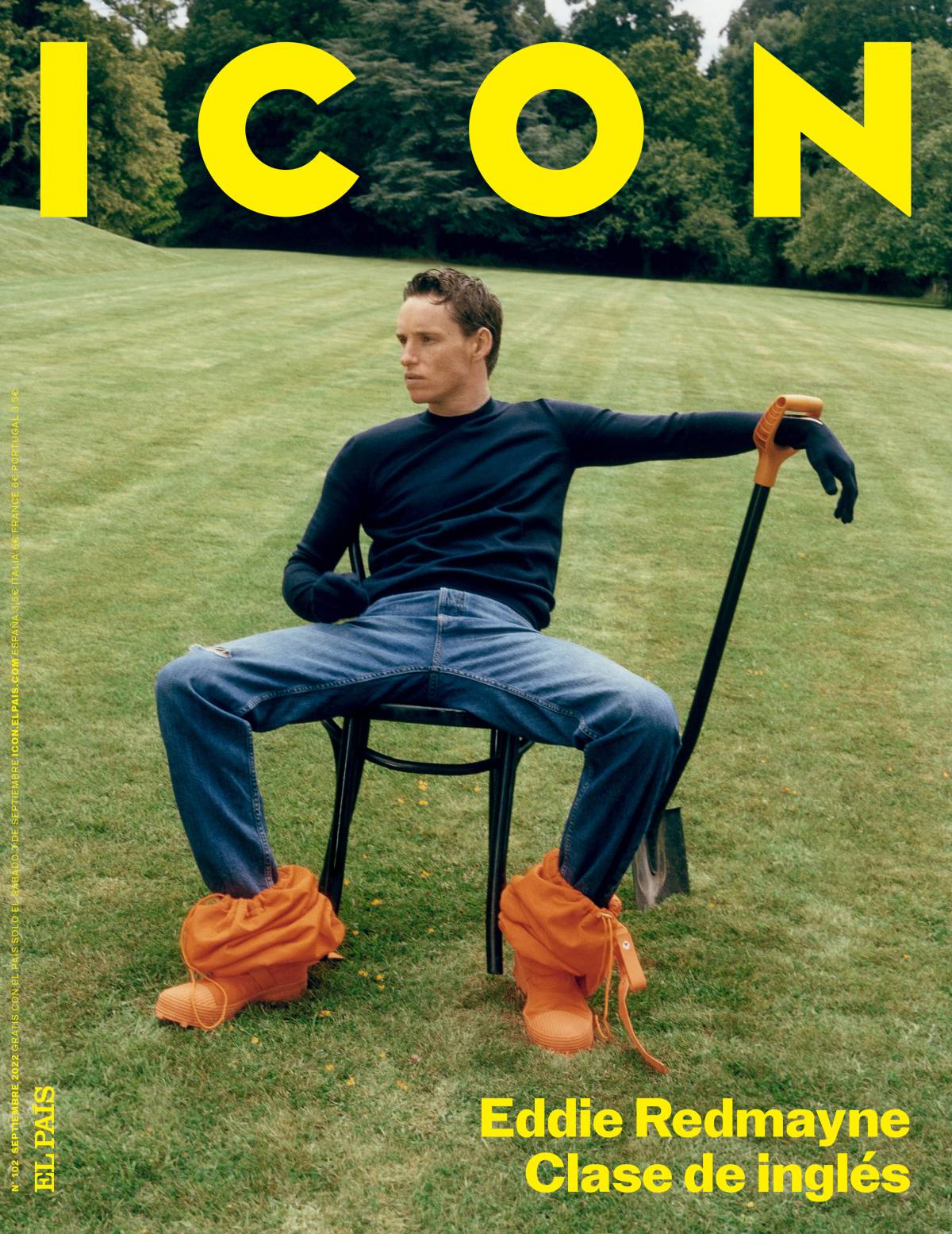 Eddie Redmayne ocupa la portada de ICON de septiembre