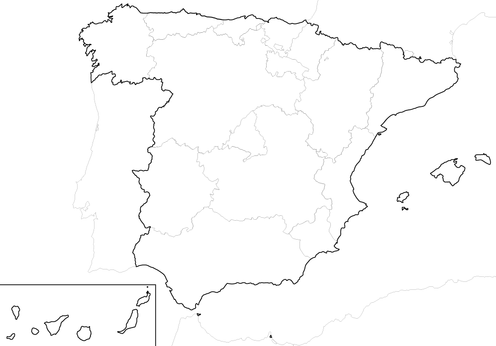 Mapa de España
