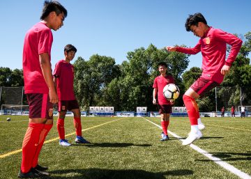 La selección china para el Mundial de 2026 se forja en Madrid