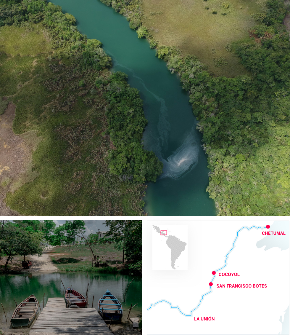 Mexicanos y beliceños cruzan a diario el Río Hondo para realizar compras o visitar familiares