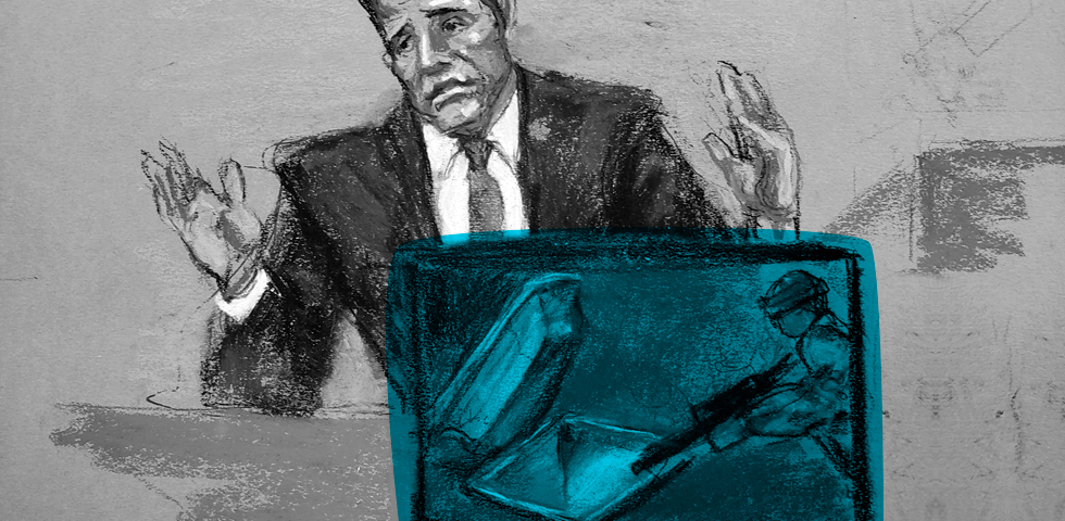 Reproducción del túnel bajo una bañera por el que huyó El Chapo.