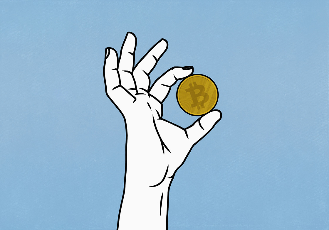 Ilustración criptomoneda