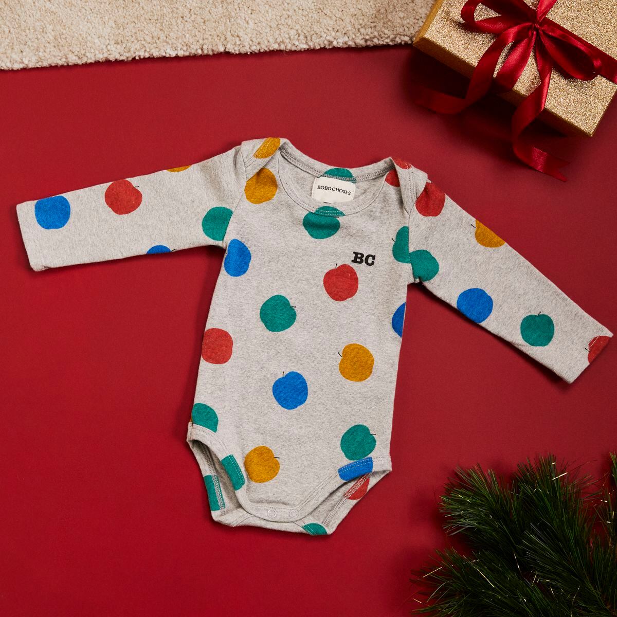 Mono 'apple' de algodón de Bobochooses