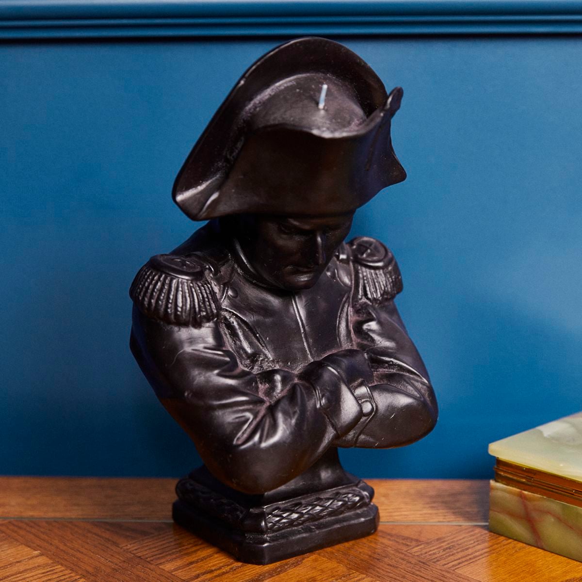 Escultura de busto de Napoleón en material de cera de Cire Trudón