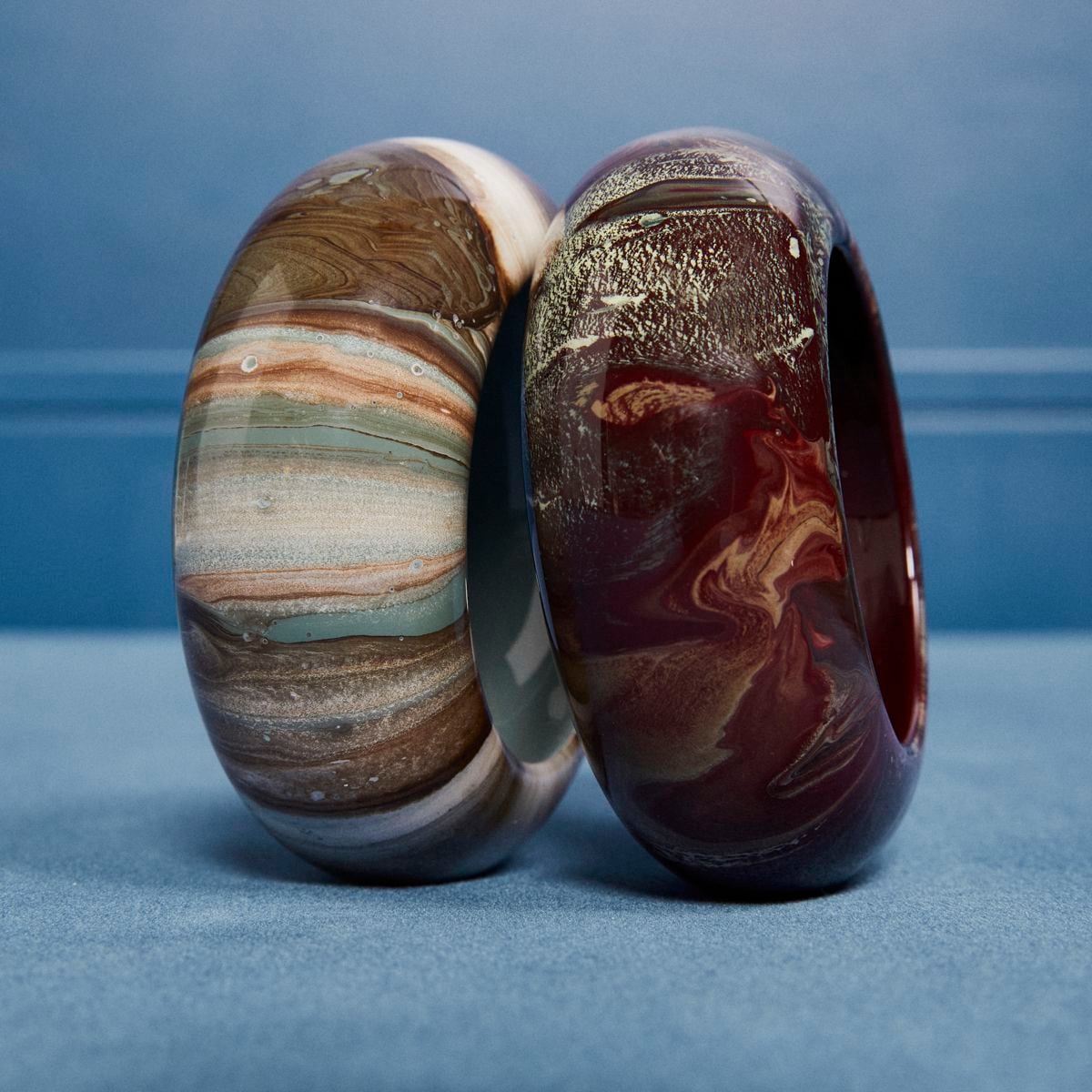 Pulseras Marbling, de Hermès