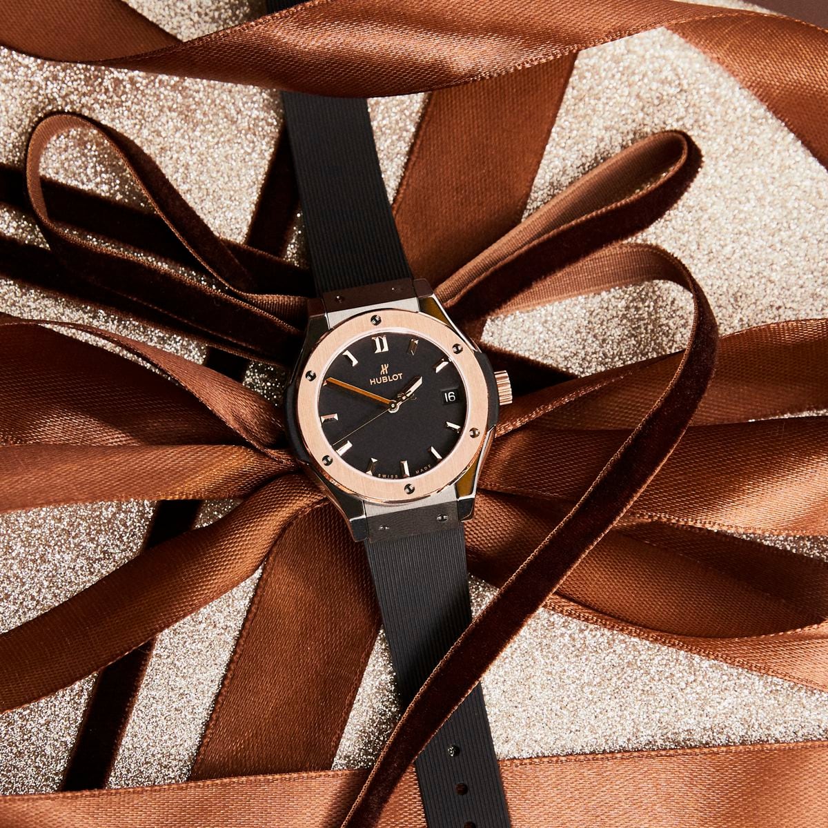 Reloj Classic Fusion Titanium King Gold, de Hublot